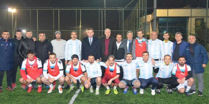 Trabzon'da Öğretmenler Arası Futbol Turnuvası