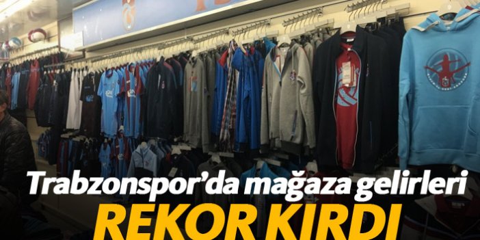 Trabzonspor'da mağaza gelirleri arttı