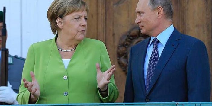 Merkel ve Putin Suriye'yi görüştü