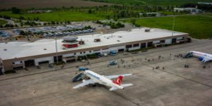 Samsun-Çarşamba Havalimanı 1 milyonu geçti