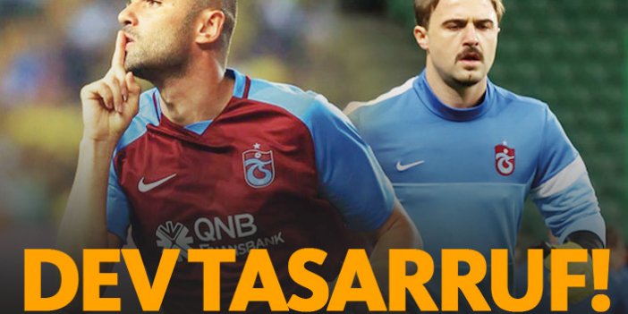 Trabzonspor'dan 42 milyonluk tasarruf