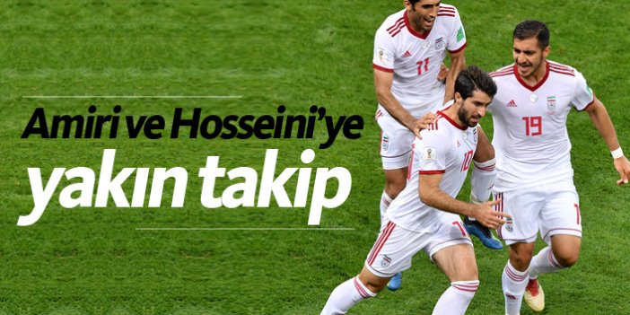 Trabzonspor'da Hosseini ve Amiri'ye yakın takip