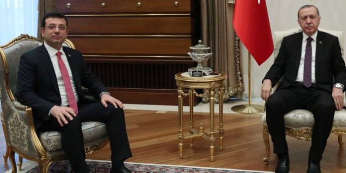 Cumhurbaşkanı Erdoğan ile CHP'li İmamoğlu görüştü