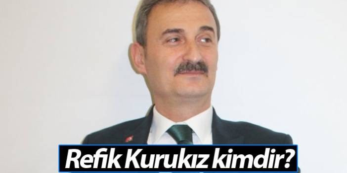 MHP Şalpazarı Belediye Başkan Adayı Refik Kurukız kimdir?