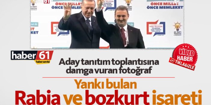 Erdoğan'dan izin aldı bozkurt işareti yaptı