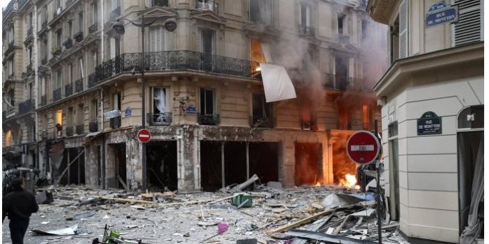 Paris'teki patlama: 3 ölü, 47 yaralı