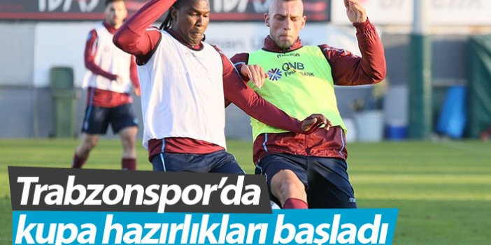 Trabzonspor'da Balıkesir hazırlıkları başladı