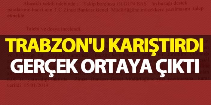Trabzon'u karıştırdı - Gerçek ortaya çıktı