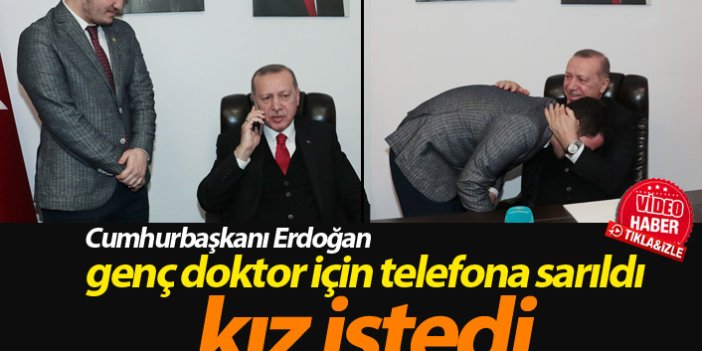 Erdoğan Samsun'da genç doktor için kız istedi