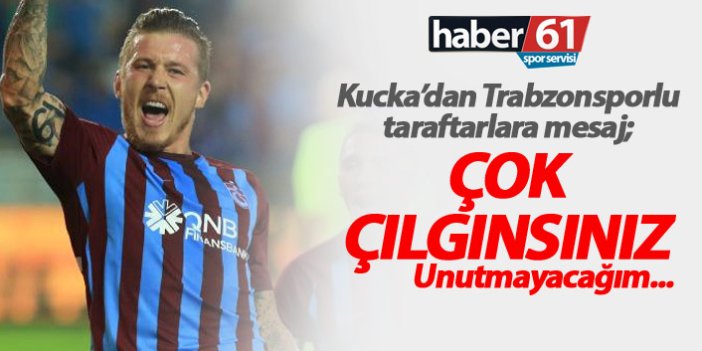 Juraj Kucka'dan Trabzonspor taraftarına mesaj