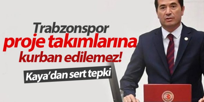 Ahmet Kaya'dan Trabzonspor'a destek!