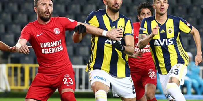 Ümraniyespor Fenerbahçe'yi eledi!
