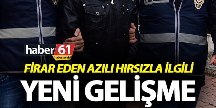Trabzon’da 3 aydır aranan firari yakalandı