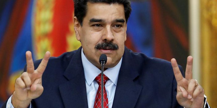 Maduro: "Ellerini Venezuella'dan çek"