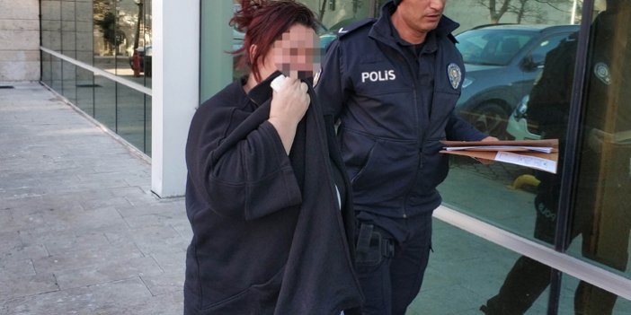 Marketten hırsızlık yapan kadın serbest bırakıldı