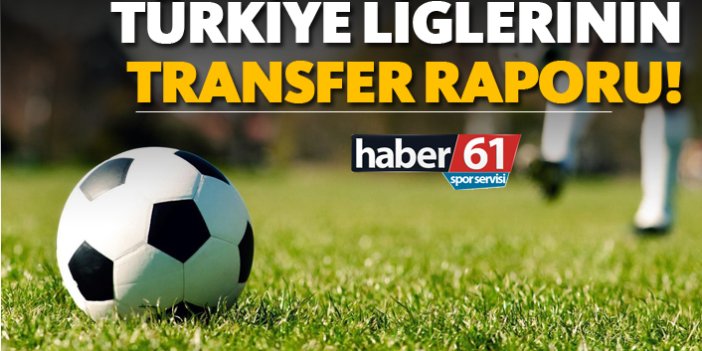 Türkiye Liglerinin transfer raporu!