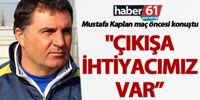 Mustafa Kaplan: "Çıkışa ihtiyacımız var"