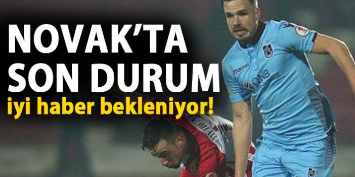 Trabzonspor'da Novak'ta son durum
