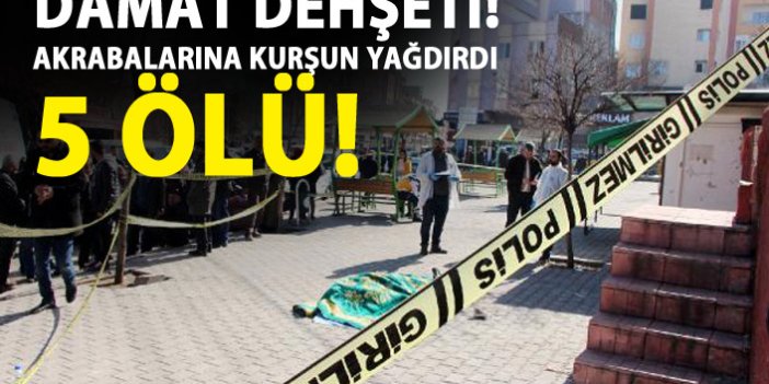 Gaziantep'te damat vahşeti: 5 ölü