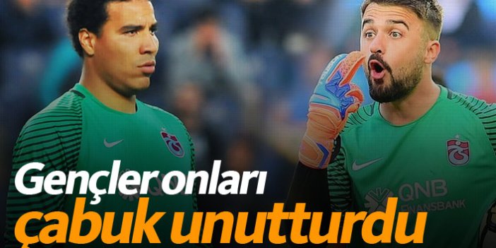 Trabzonspor'da genç kaleciler Onur ve Esteban'ı unutturdu