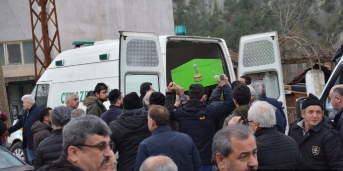 Trabzon'da vefat eden genç işçi son yolculuğuna uğurlandı