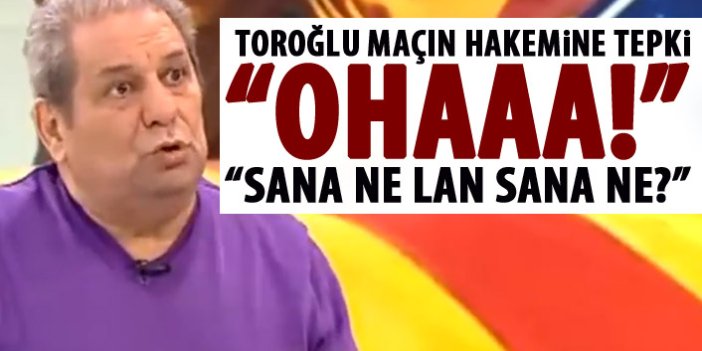 Erman Toroğlu Trabzonspor maçı hakemine isyan etti: Sana ne lan sana ne?