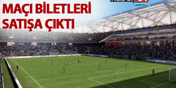 Trabzonspor Alanyaspor maçı biletleri satışa çıktı