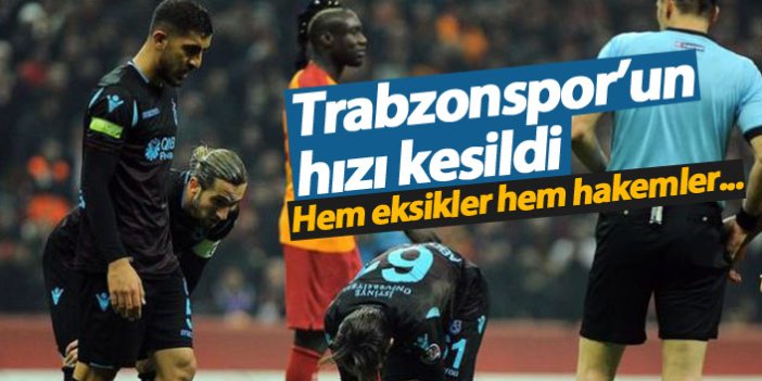 Trabzonspor'da ikinci yarı işler iyi gitmiyor