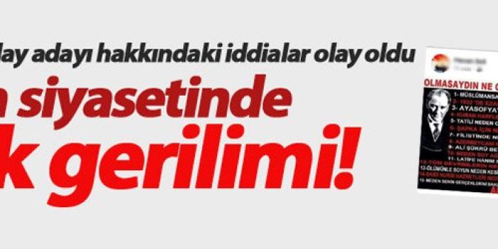 Trabzon siyasetinde Atatürk gerilimi!