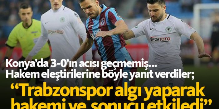 Konyaspor'dan Trabzonspor göndermeli açıklama!
