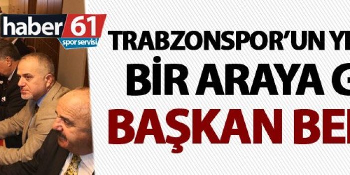 Trabzonspor'un yeni kurulu için bir araya geldiler - Başkan belli oldu