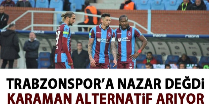 Trabzonspor'a nazar değdi!