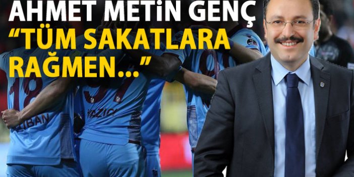 Ahmet Metin Genç: Tüm sakatlıklara rağmen...