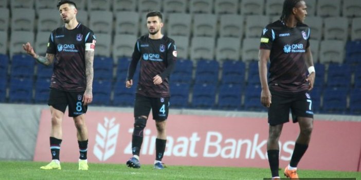Trabzonspor’da ‘kupa’ üzüntüsü