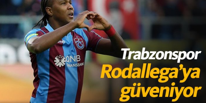 Trabzonspor'un silahı yine Rodallega