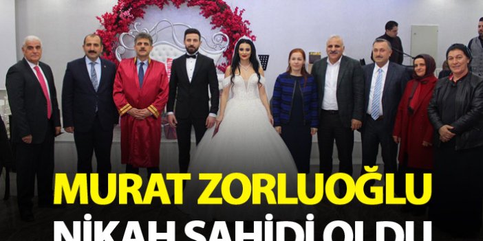 Murat Zorluoğlu Nikah şahitliği yaptı
