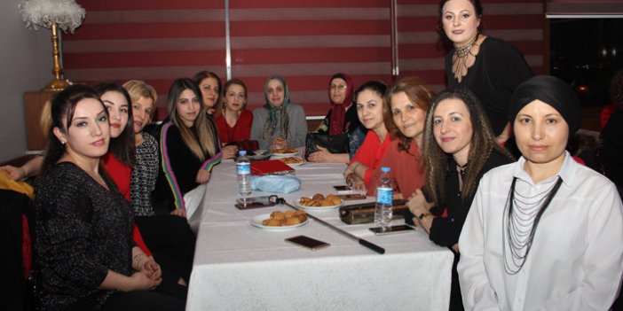 Trabzon'da Kadınlar günü erken kutlandı