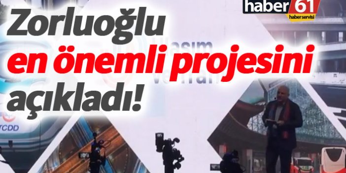 Murat Zorluoğlu en önemli projesini açıkladı!