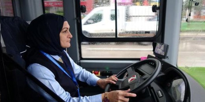 Bursa'nın ilk kadın otobüs şoförü: Yapamayacağımız meslek yok