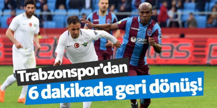 Trabzonspor Akhisarspor'u yendi!