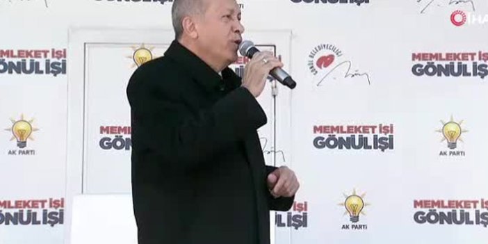 Erdoğan'dan Akşener'e sert tepki