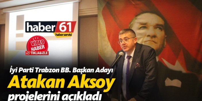 Atakan Aksoy projelerini açıkladı - "Bu iş plaka işi değil"