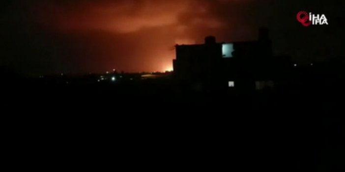 İsrail’den Gazze şeridinde 100 noktaya hava saldırısı