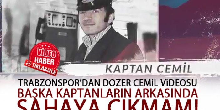 Trabzonspor'dan Dozer Cemil videosu!