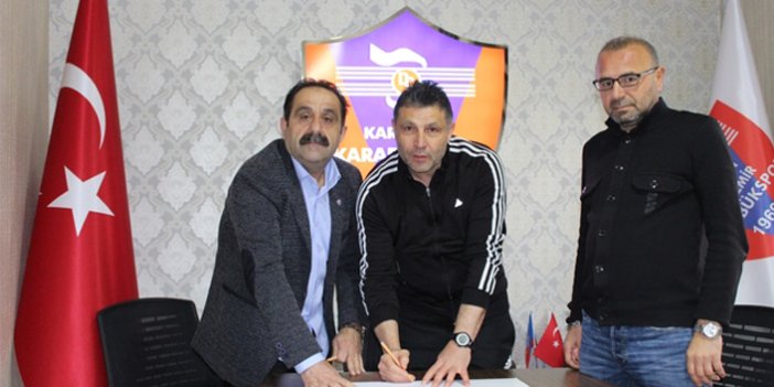 Kardemir Karabükspor yeni teknik direktörü ile imzaladı
