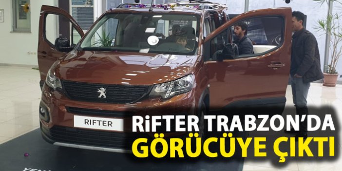 Peugeot yeni aracı Rifter'i Trabzon'da tanıttı