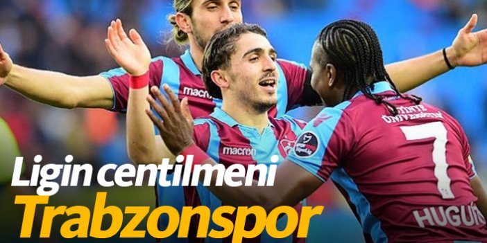 Süper Lig'in centilmeni Trabzonspor