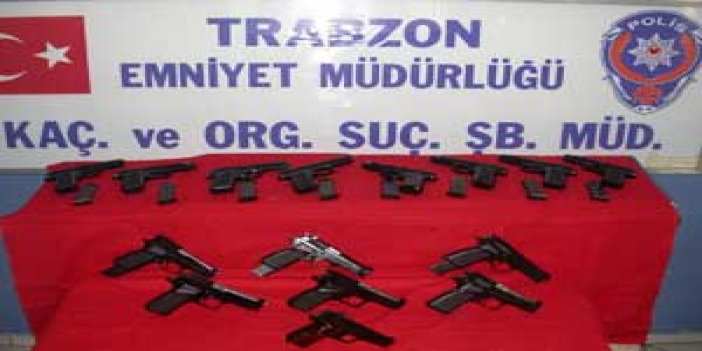 Trabzon'da operayon: 12 gözaltı