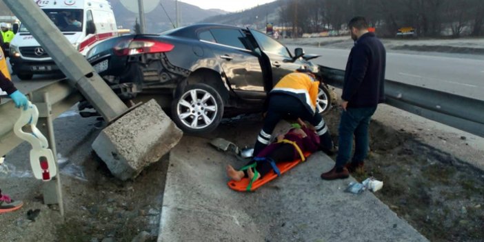 Samsun'da kaza: 6 yaralı