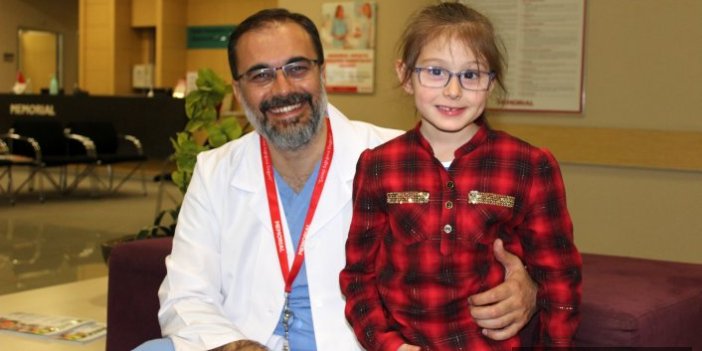 6 buçuk yaşındaki Seher karaciğerindeki kitlelerden kurtuldu